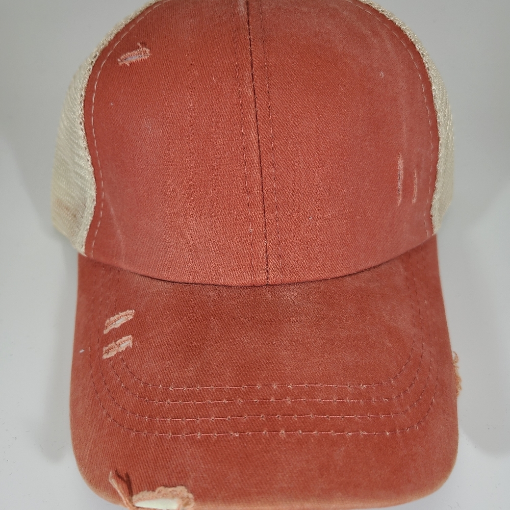 Ponytail or Messy Bun Baseball Hat